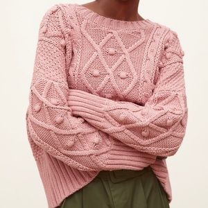 Zara Pom Pom sweater